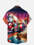 Men's Christmas Funny Graphic Short Sleeve Hawaiian Shirt